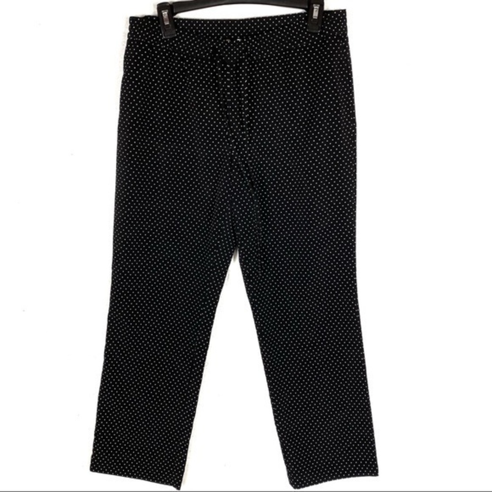 Talbots Petites Polka Dot Drawstring Pant‎
